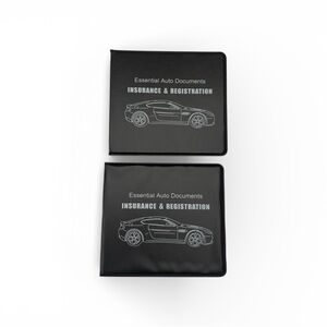 Auto Documents INSURANCE & REGISTRATION holder -New 2pk